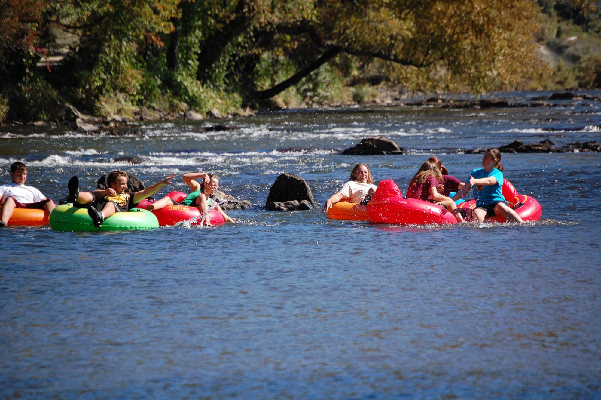 Family Friendly Rafting and Tubing
